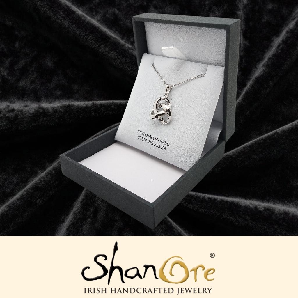 Sterling Silver Celtic Trinity Knot Necklace
