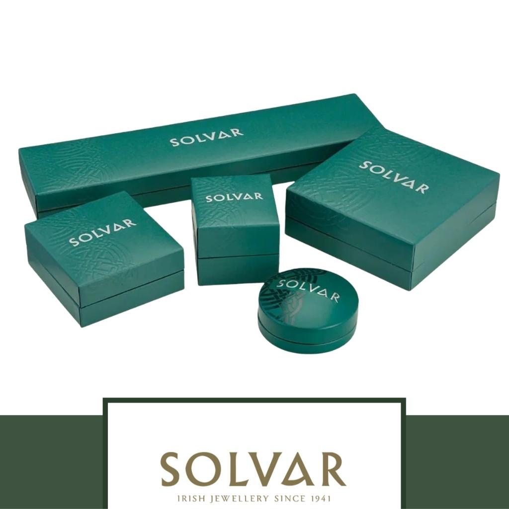Sterling Silver Claddagh and CZ Circle Necklace