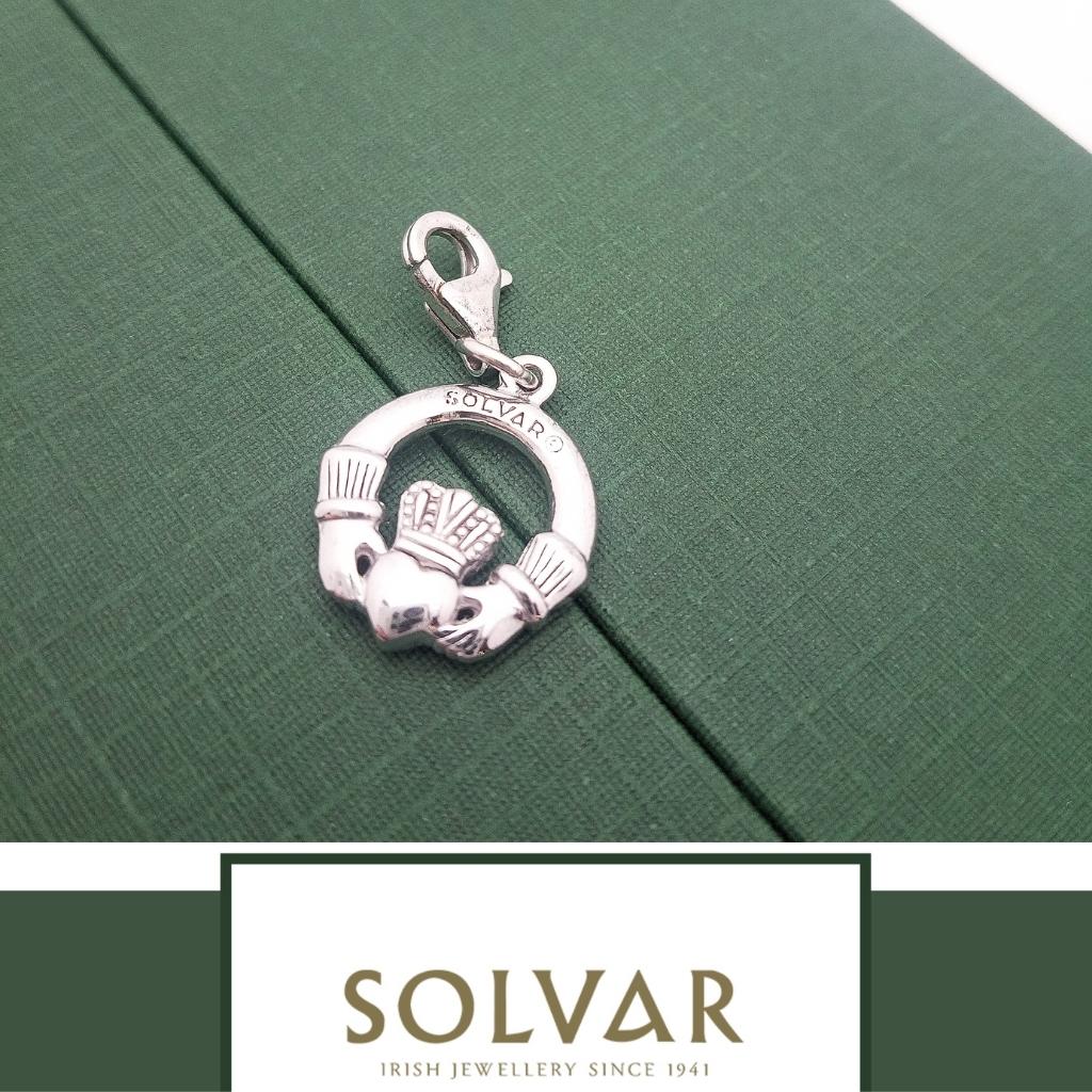 Sterling Silver Claddagh Charm