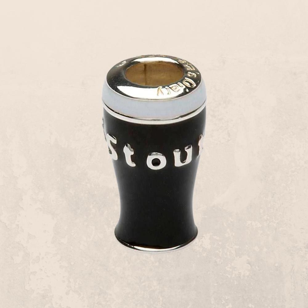Sterling Silver Pint Of Stout Bead