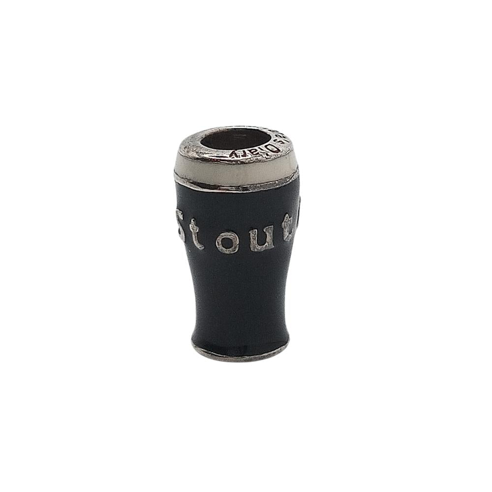 Sterling Silver Pint Of Stout Bead