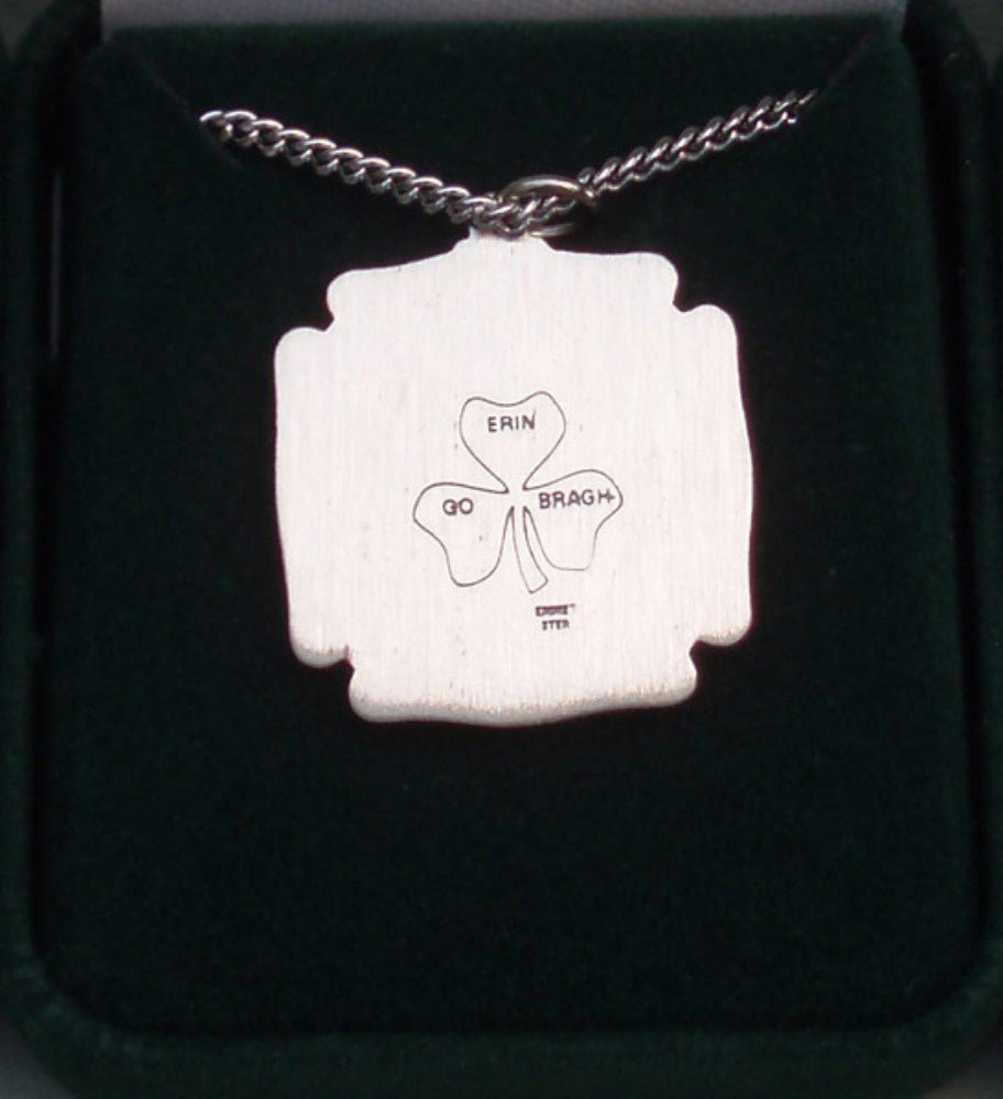 Sterling Silver St. Florian Medal - The Celtic Gift Store - Necklaces