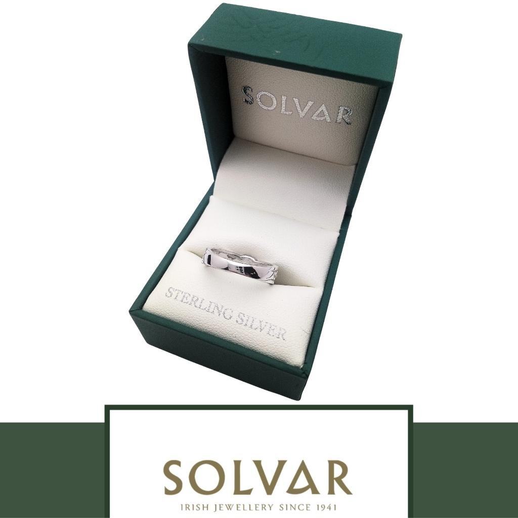 Sterling Silver Tiara Claddagh Ring