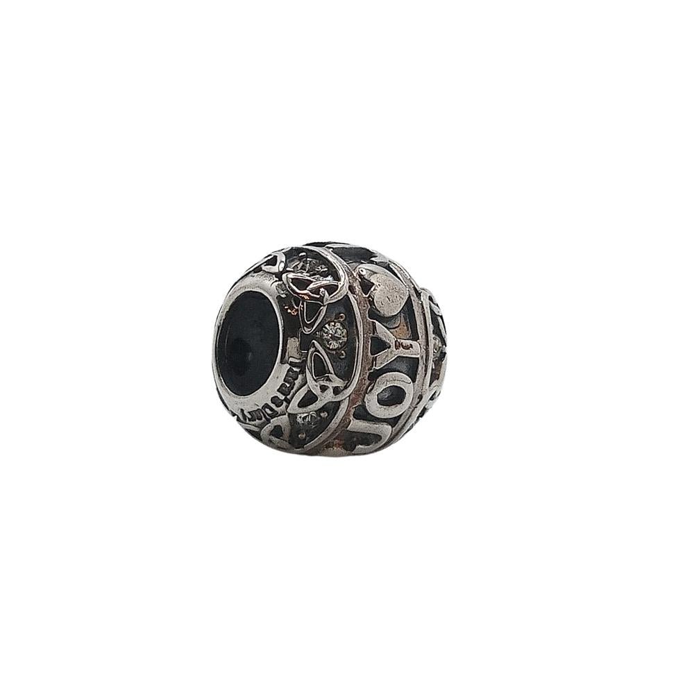 Sterling Silver Trinity Knot Joy Bead