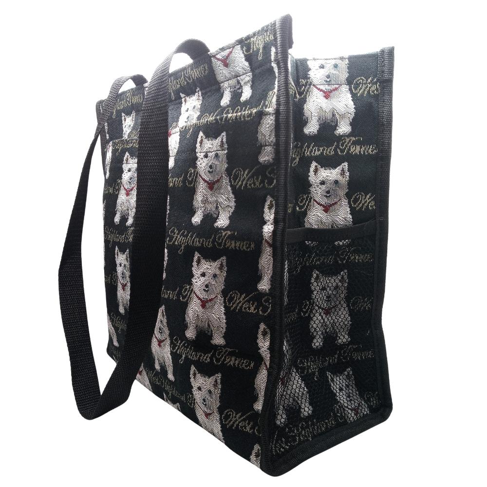 Tapestry Shopper Bag - Westie