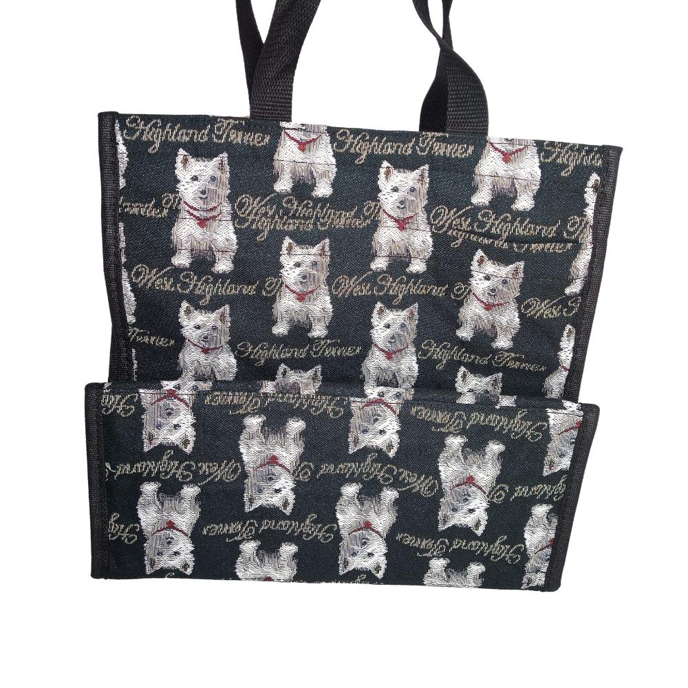 Tapestry Shopper Bag - Westie