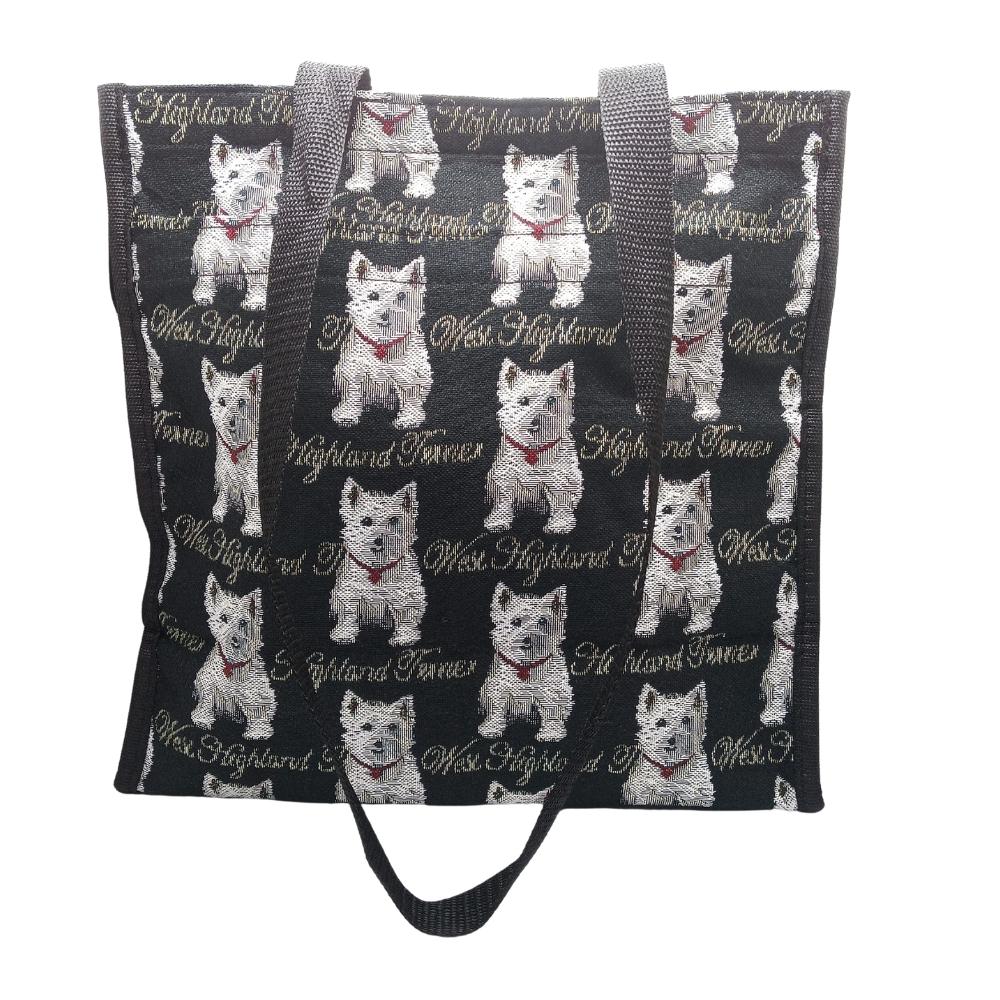 Tapestry Shopper Bag - Westie
