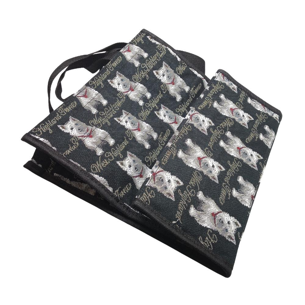 Tapestry Shopper Bag - Westie