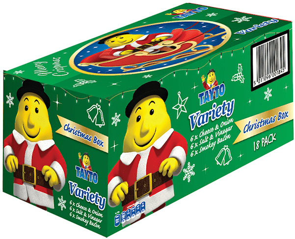 Tayto Assorted Christmas Box - 18 Pack - The Celtic Gift Store - Food