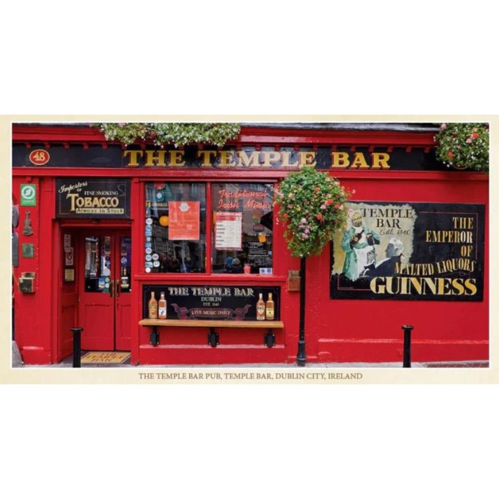 Temple Bar Pin Up Sign - The Celtic Gift Store 