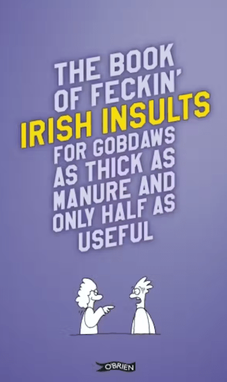 The Book of Feckin' Irish Insults - The Celtic Gift Store - Books