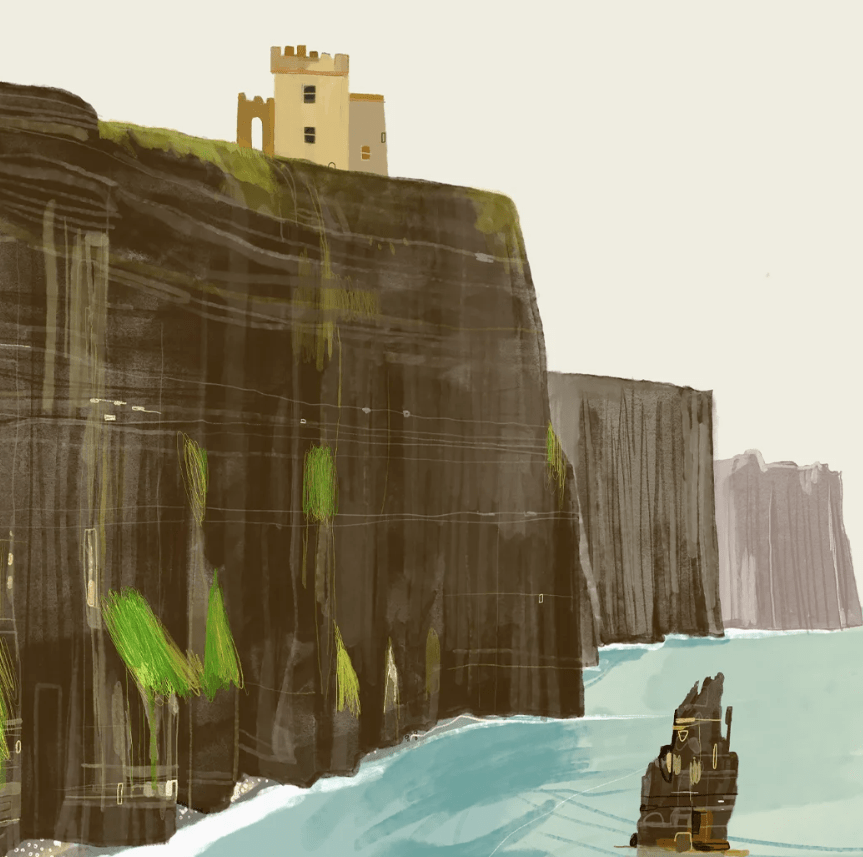 The Cliffs of Moher by Conor Langton - Hand Signed Print