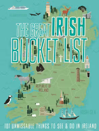 The Great Irish Bucket List Book - The Celtic Gift Store - Books