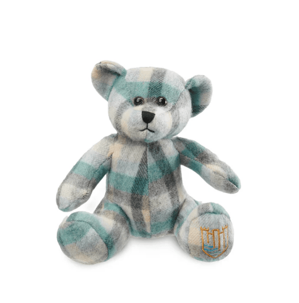 The Islander Lambswool Teddy Bear - Islander Tartan - The Celtic Gift Store - Home & Garden