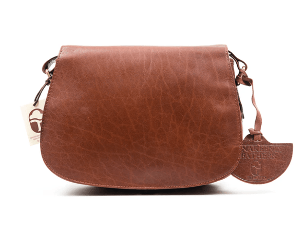 Tinnakeenly Irish Leather Saddle Bag - The Celtic Gift Store - Handbags