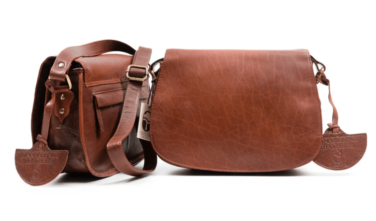 Tinnakeenly Irish Leather Saddle Bag - The Celtic Gift Store - Handbags