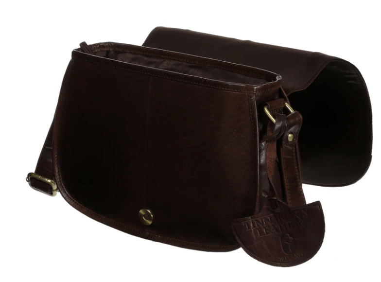 Tinnakeenly Irish Leather Saddle Bag - The Celtic Gift Store - Handbags