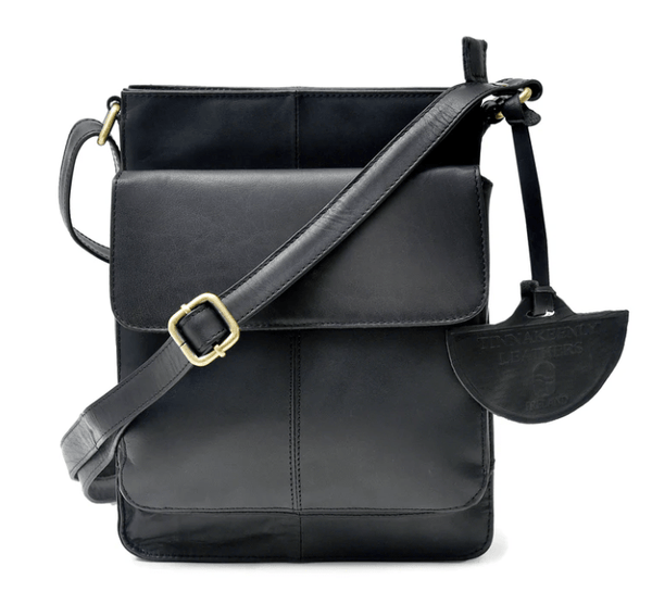 Tinnakeenly Irish Leather Sling Bag - The Celtic Gift Store - Handbags