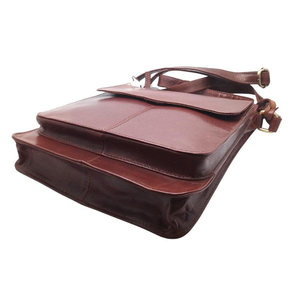 Tinnakeenly Irish Leather Sling Bag