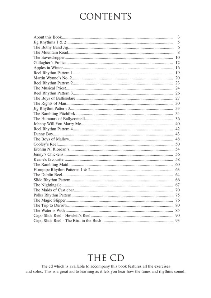 Traditional Guitar Accompaniment | Book and CD