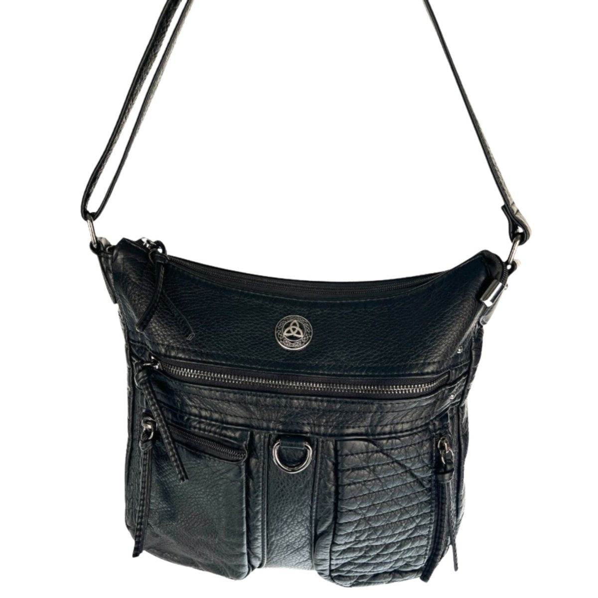 Tree of Life Large Crossbody- Black - The Celtic Gift Store - Women - Bags