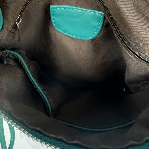 Tree of Life Square Crossbody Bag - Teal - The Celtic Gift Store - Handbags