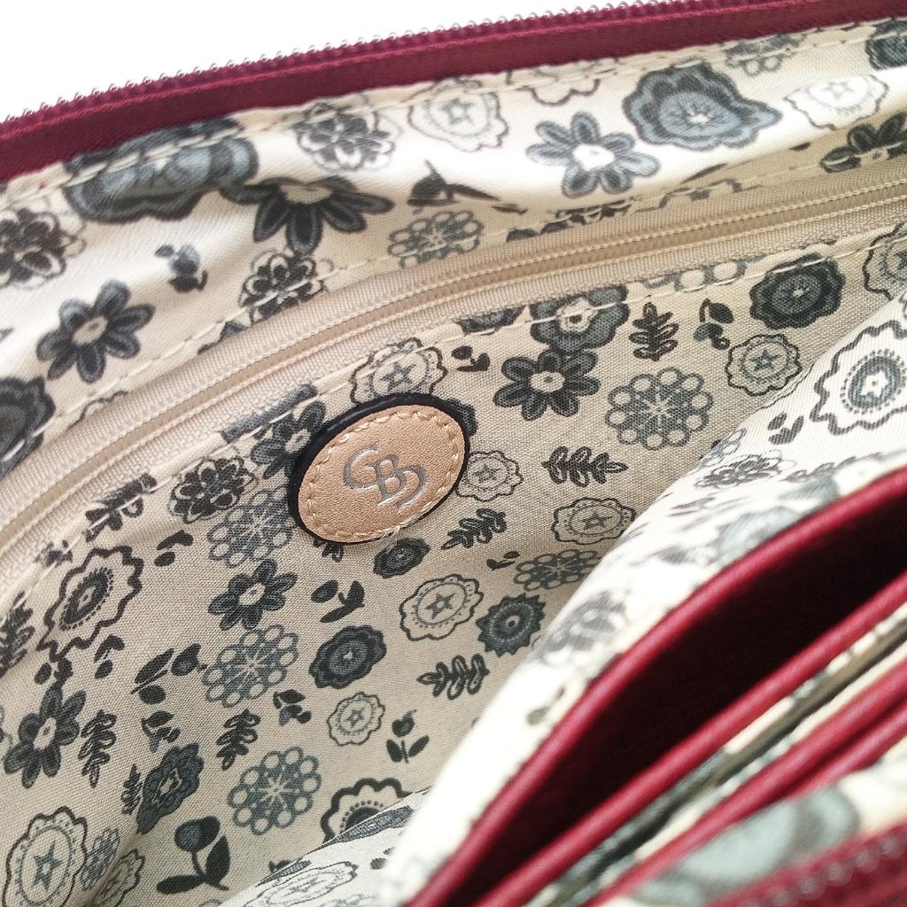 Tree of Life Trinity Branch Cell Phone Pocket Bag- Red
