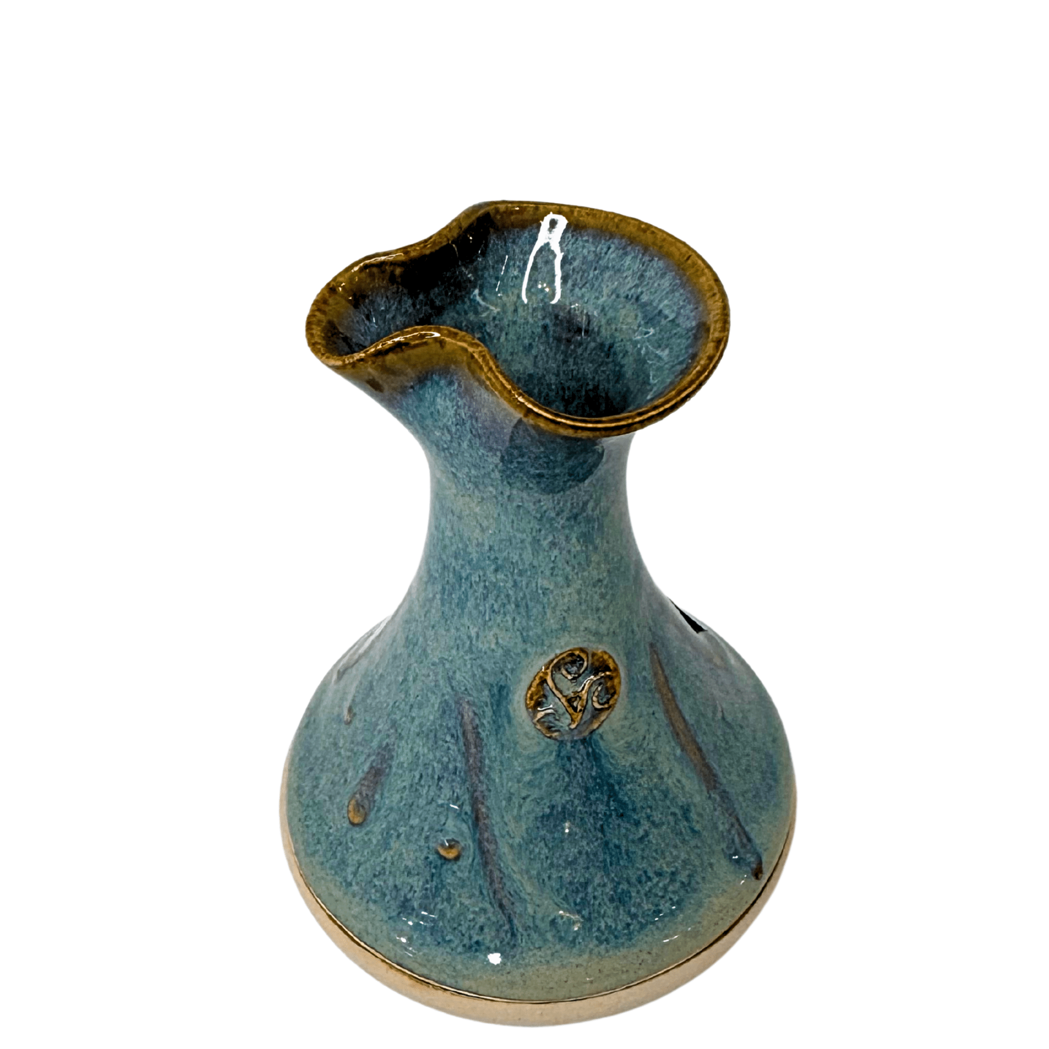 Triskele Cream Jug Handmade Irish Pottery - The Celtic Gift Store - Tableware