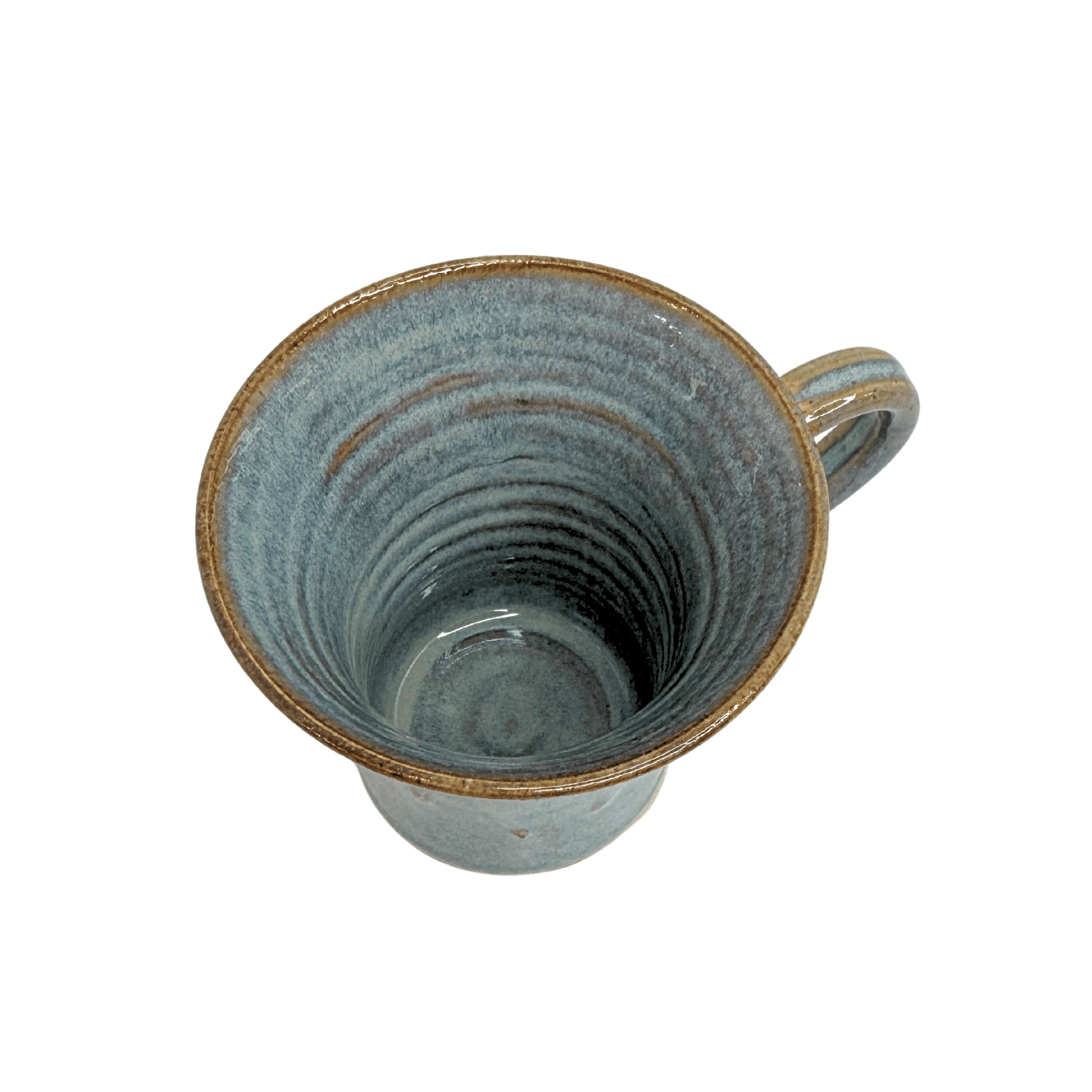 Triskele Flared Mug Handmade Irish Pottery - The Celtic Gift Store - Drinkware