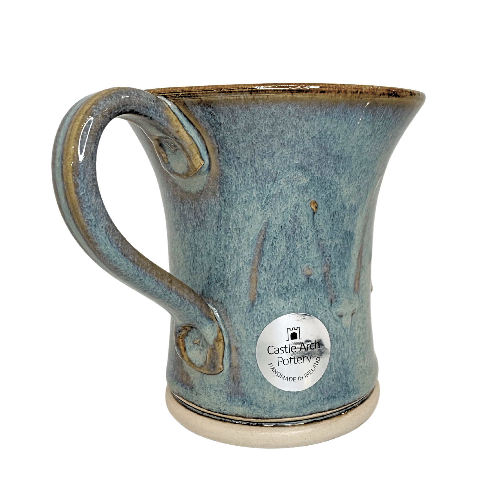 Triskele Flared Mug Handmade Irish Pottery - The Celtic Gift Store - Drinkware