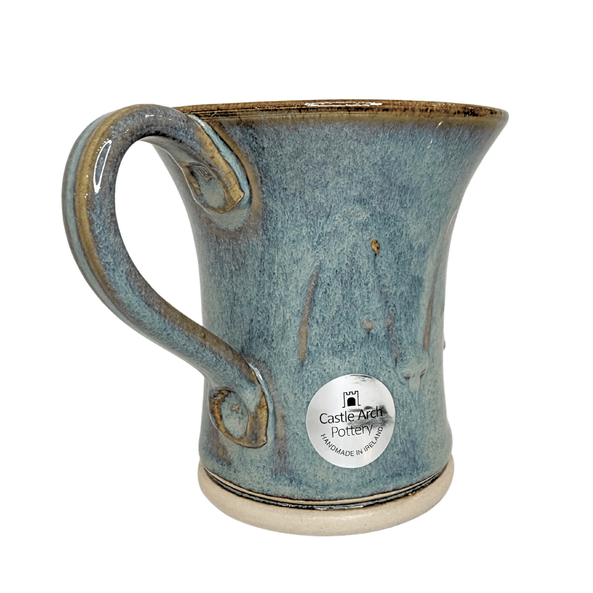 Triskele Flared Mug Handmade Irish Pottery - The Celtic Gift Store - Drinkware