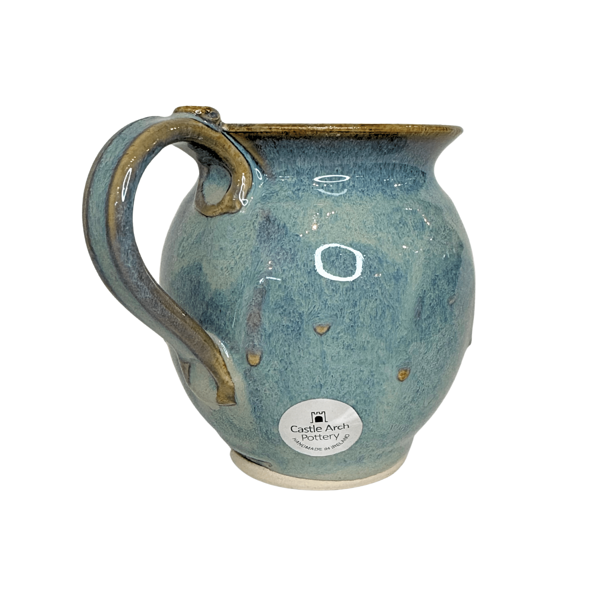 Triskele Round Mug Handmade Irish Pottery - The Celtic Gift Store - Kitchenware