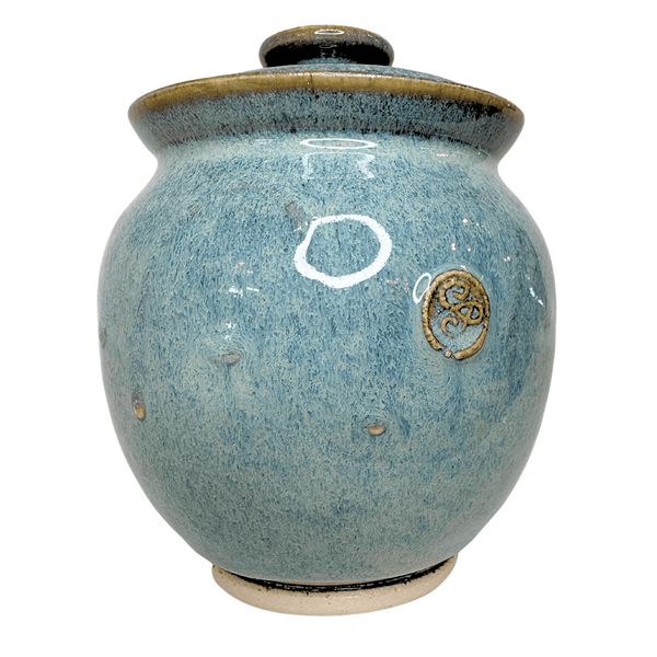 Triskele Sugar Bowl Handmade Irish Pottery - The Celtic Gift Store - Kitchenware