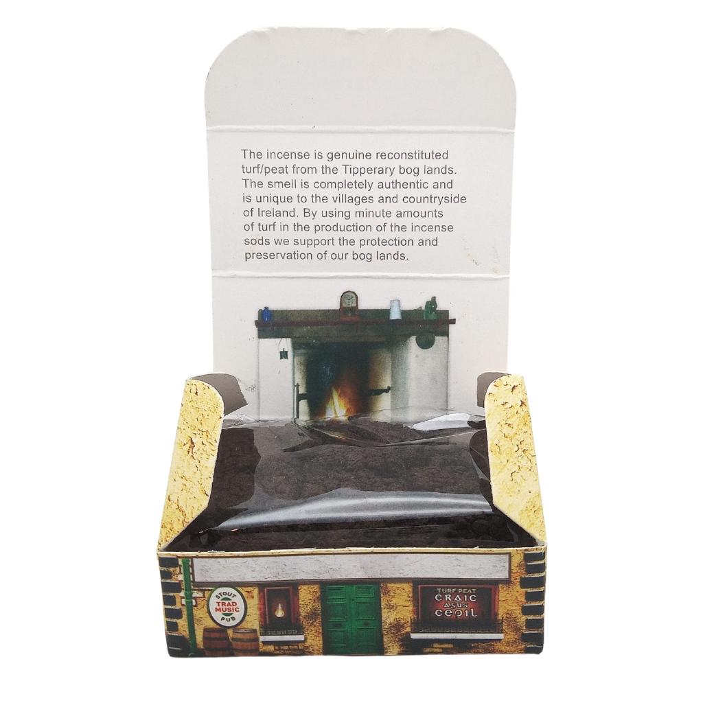 Turf Irish Pub Peat Incense and Burner