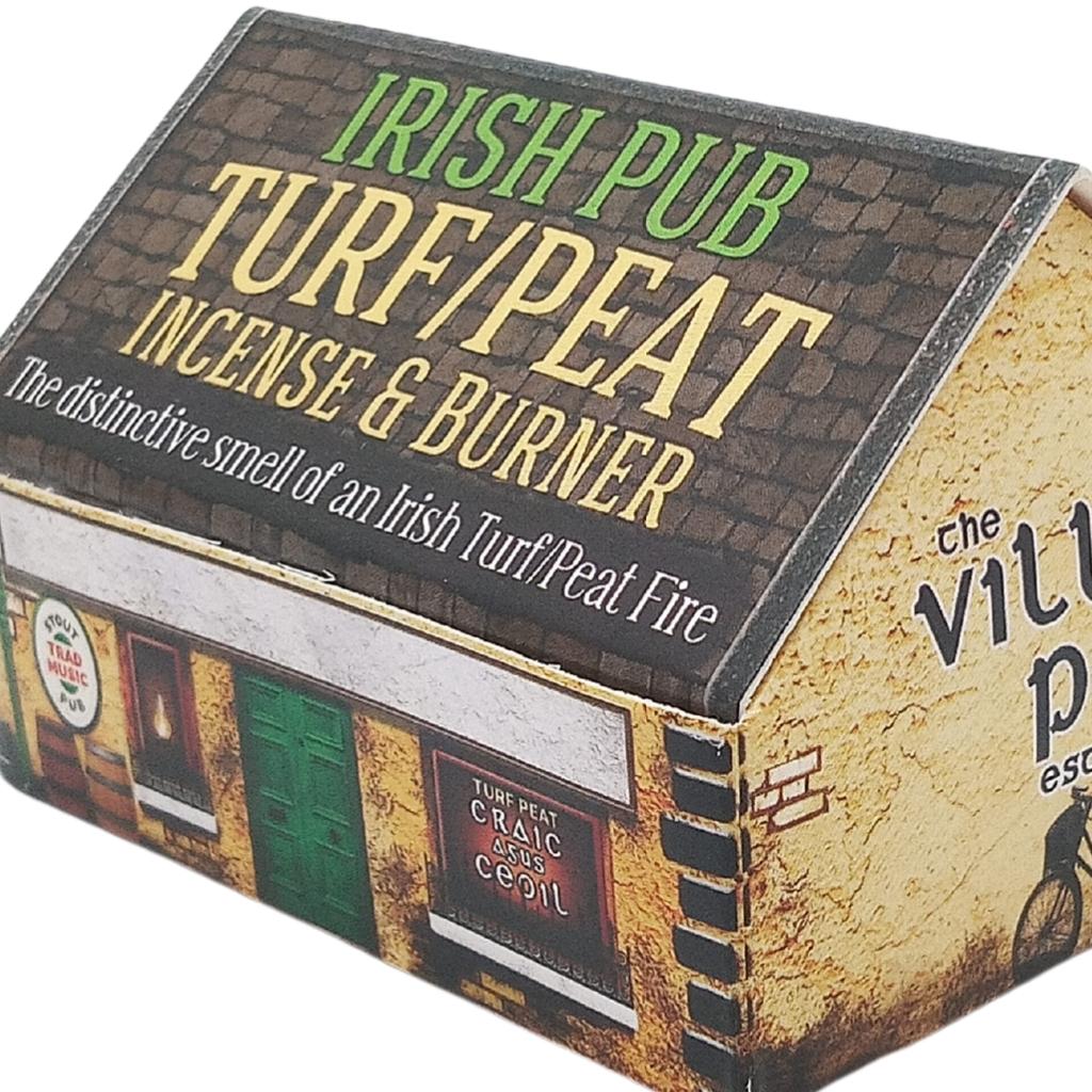 Turf Irish Pub Peat Incense and Burner