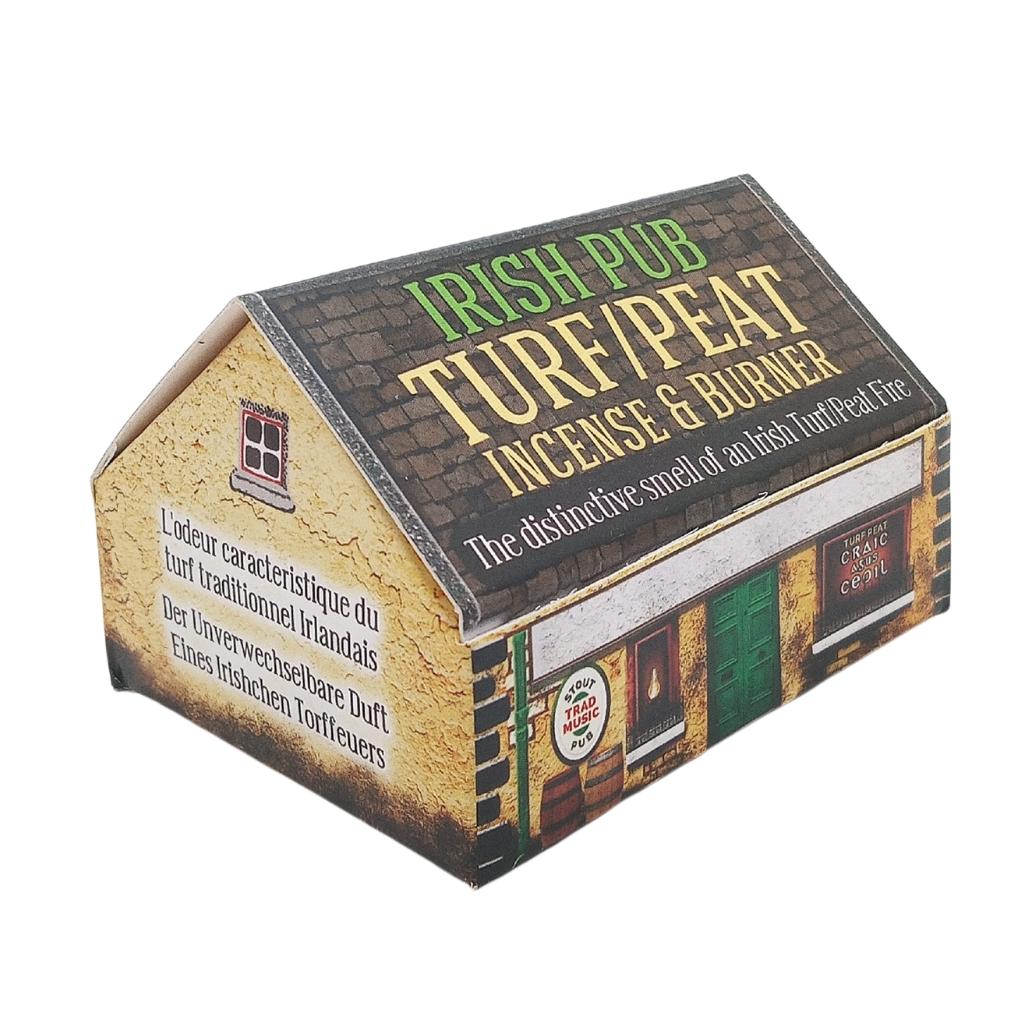 Turf Irish Pub Peat Incense and Burner
