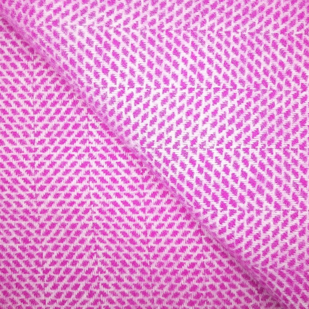Tweedmill Beehive Rosa Wool Throw Expertly Crafted from 100% Pure Wool