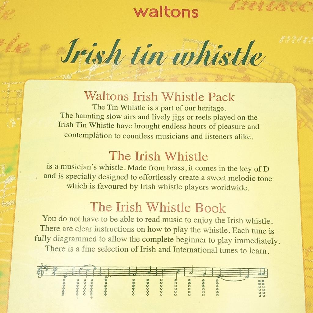 Waltons Irish Tin Whistle | Twin Pack