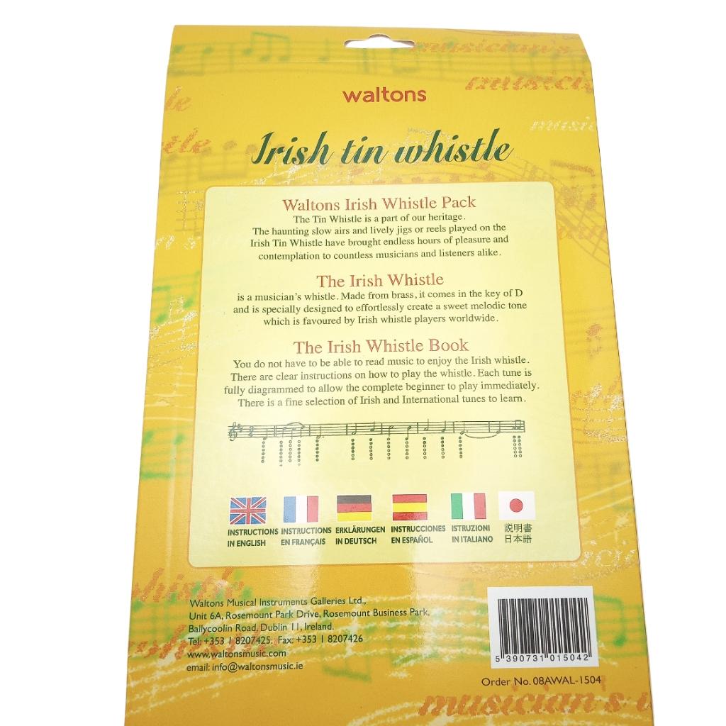 Waltons Irish Tin Whistle | Twin Pack