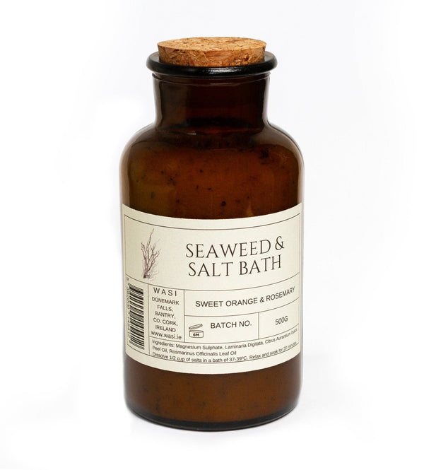 Wasi Irish Seaweed Bath Salts - The Celtic Gift Store - Beauty and Wellness