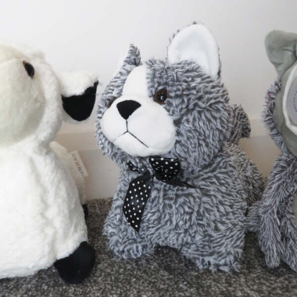 Weighted Little Grey Cat Doorstop - The Celtic Gift Store - Decor