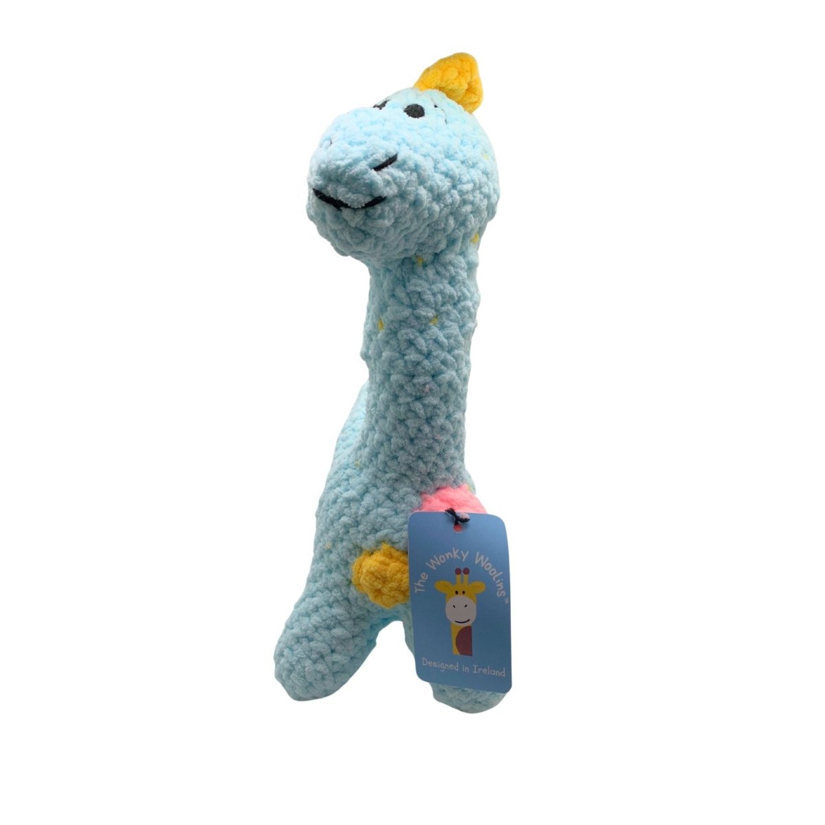 Wonky Woolins Crocheted Dinosaur Stuffed Animal