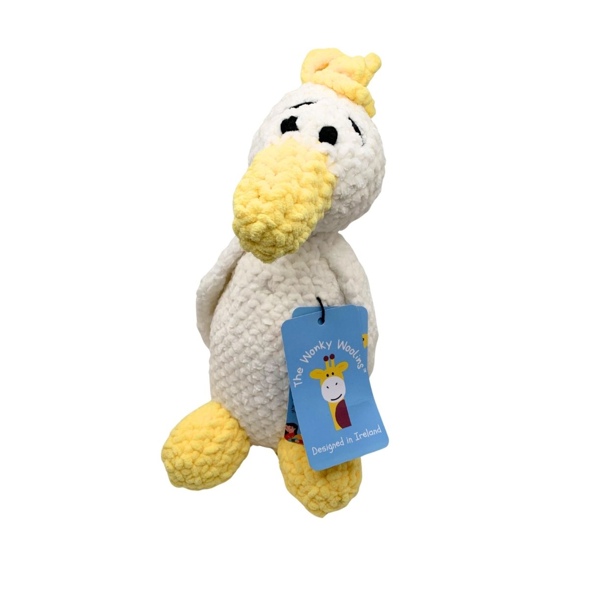 Wonky Woolins Crocheted Duck Stuffed Animal - The Celtic Gift Store - Stuffed Animals - Kids - Gifts