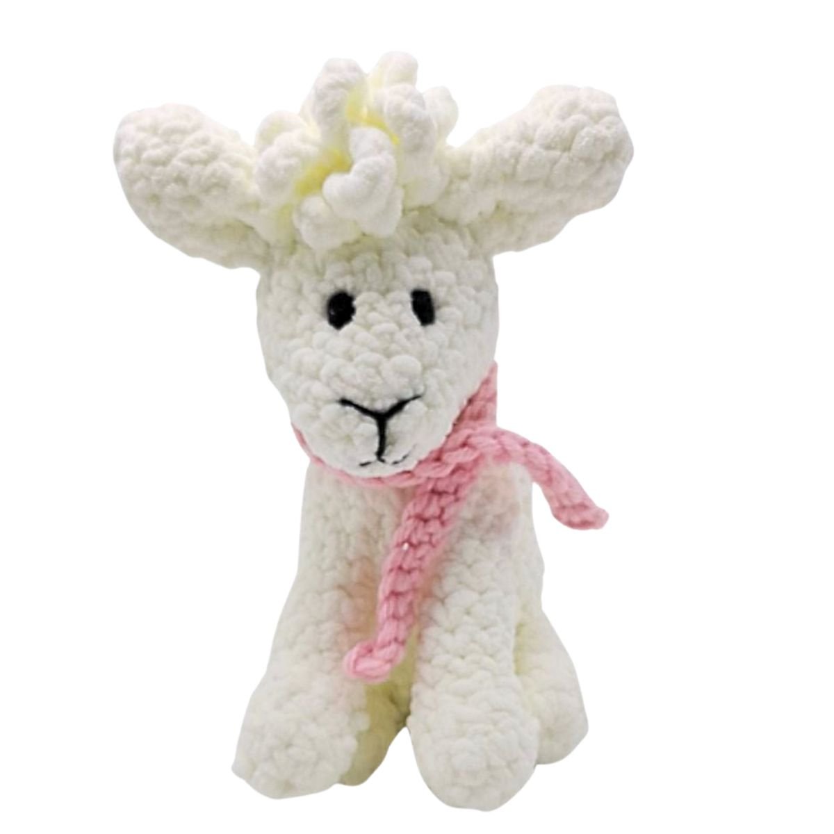 Wonky Woolins Crocheted Sheep Stuffed Animal