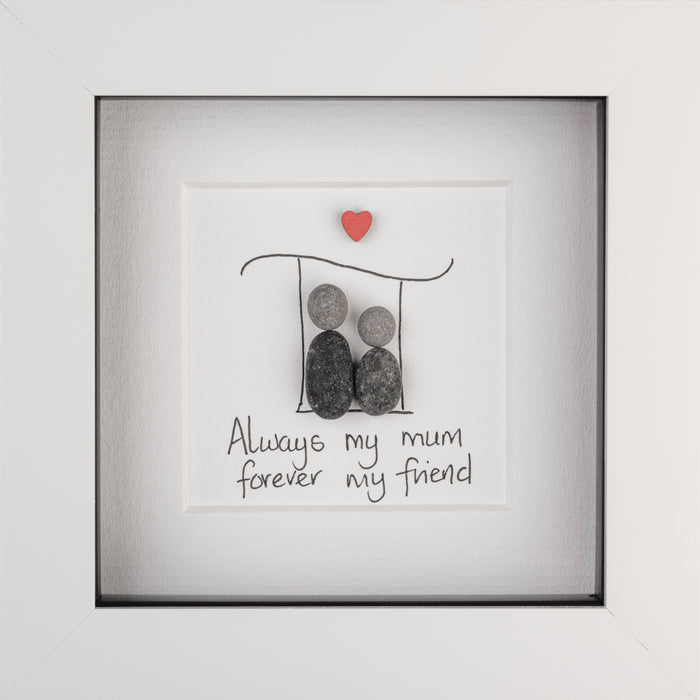 Always My Mum Irish Pebble Art- 4"x4"