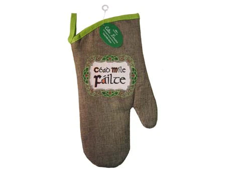 Cead Mile Failte Irish Oven Mitt