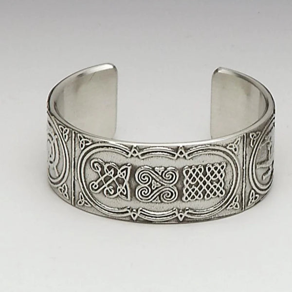 Ladies Pewter Celtic Bangle