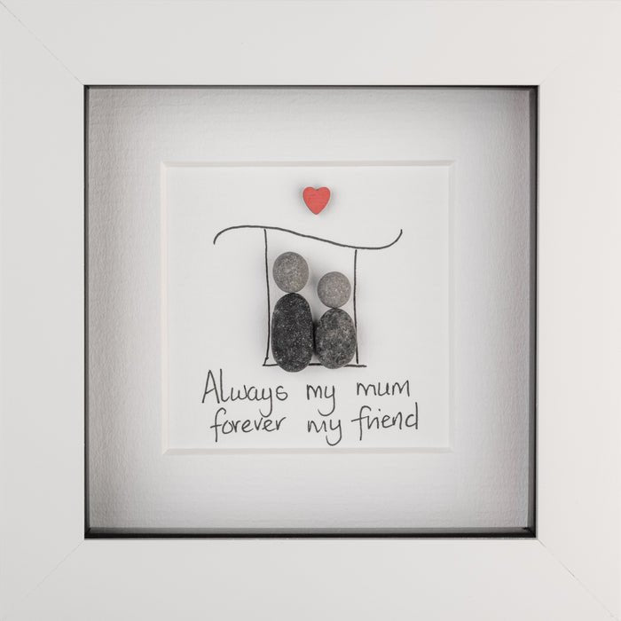 Always My Mum Irish Pebble Art - 4"x4" - The Celtic Gift Store - Decor