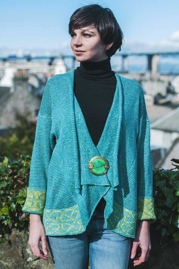 Bill Baber Brora Jacket - Atlantic - The Celtic Gift Store - Coats & Jackets