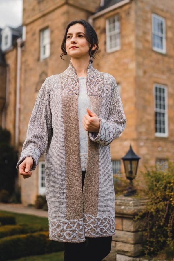 Bill Baber Long Mull Jacket - Oat - The Celtic Gift Store - Clothing